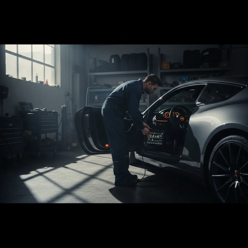 Diagnostic moteur essence avec valise diagnostic auto klavkarr à Lyon
